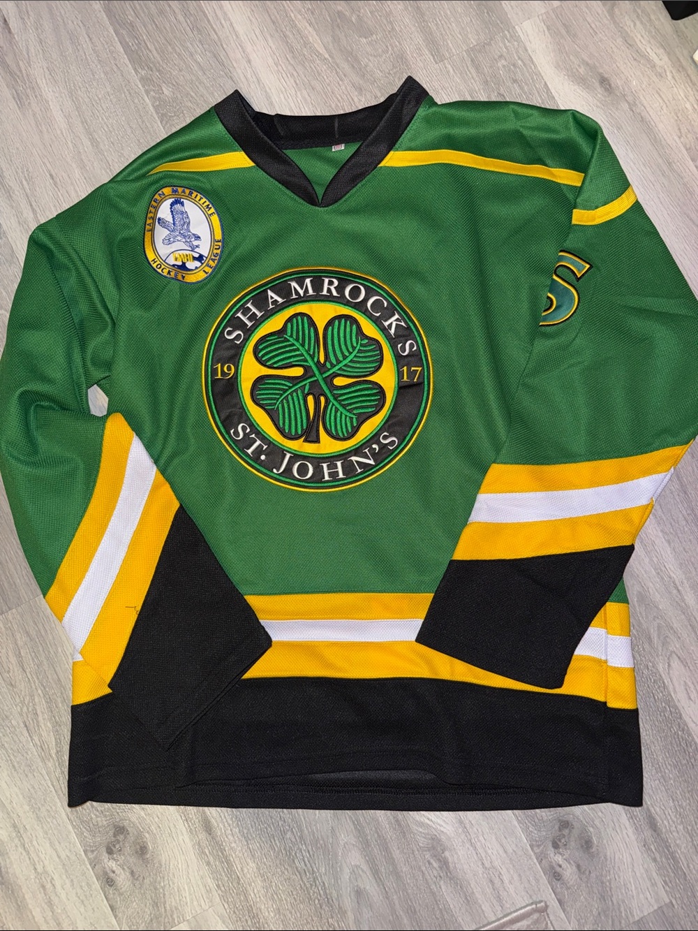 Shamrocks St. Johns Green Hockey Jersey